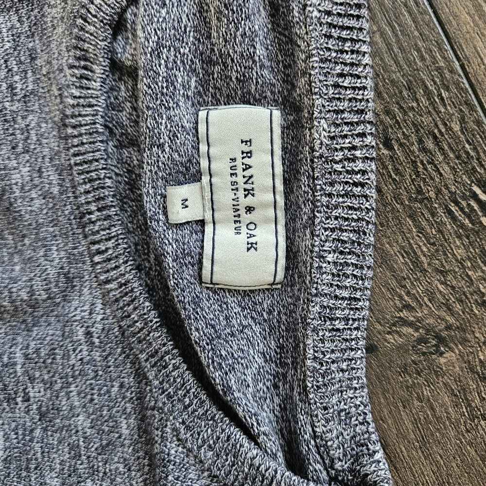 Mens frank and oak sweater medium